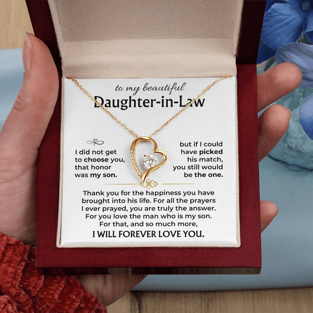 To My Soulmate Forever Love Necklace