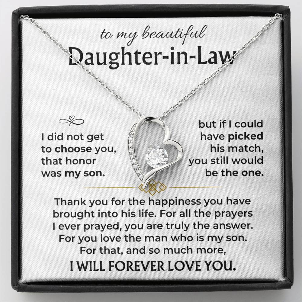 To My Soulmate Forever Love Necklace