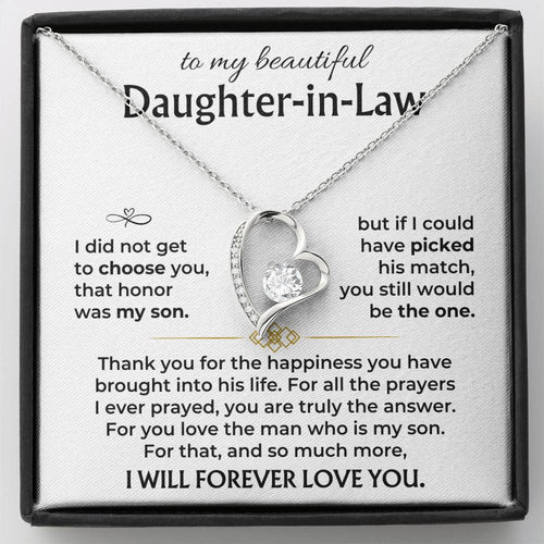 To My Soulmate Forever Love Necklace