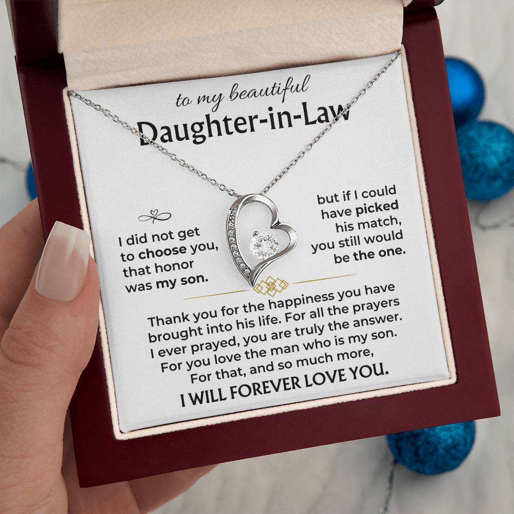 To My Soulmate Forever Love Necklace