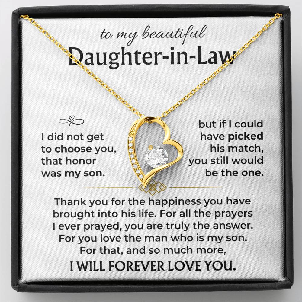 To My Soulmate Forever Love Necklace
