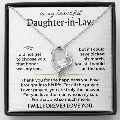 To My Soulmate Forever Love Necklace